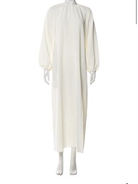 NWT Hill House Home Simone Ivory Long Sleeve Maxi Dress